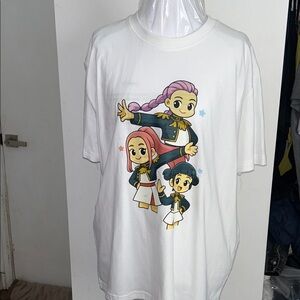 Hunted White Graphic T-Shirt